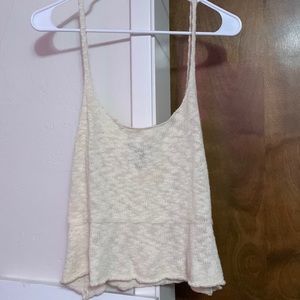 Summer white tang top